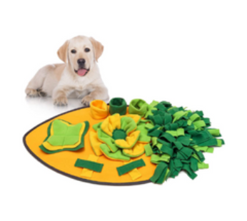 Snuffle Mat for Dogs, Durable Pet Feeding Mat Non Slip Nosework Mat Training Supplies Interactive Dog