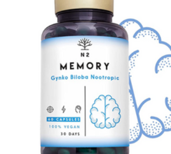 Nootropics Cognitive Enhancer Brain Booster. Coffee, Ginko Biloba, Bacopa, Vitamins