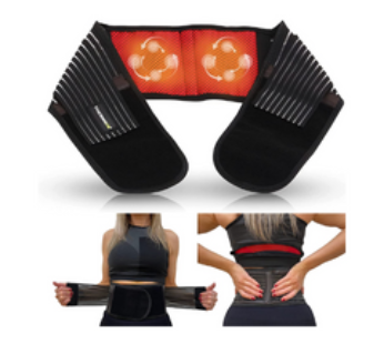 Heated Back Support with Self Heating Infrared Technology