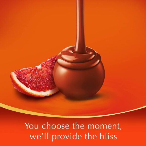 Lindt Lindor Blood Orange Milk Chocolate Truffles Box - Approx 16 balls, 200 g - Image 2